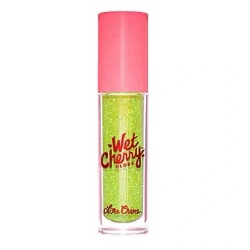 💎 Lime Crime Wet Cherry Lipgloss in color CHERRY SLIME New In Box Full-Size